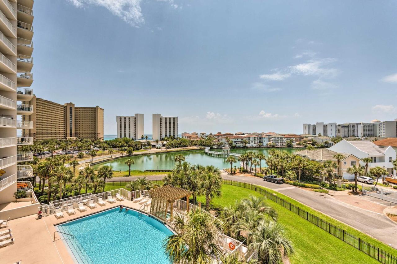 High-Rise Destin Condo With Balcony And Pool View المظهر الخارجي الصورة